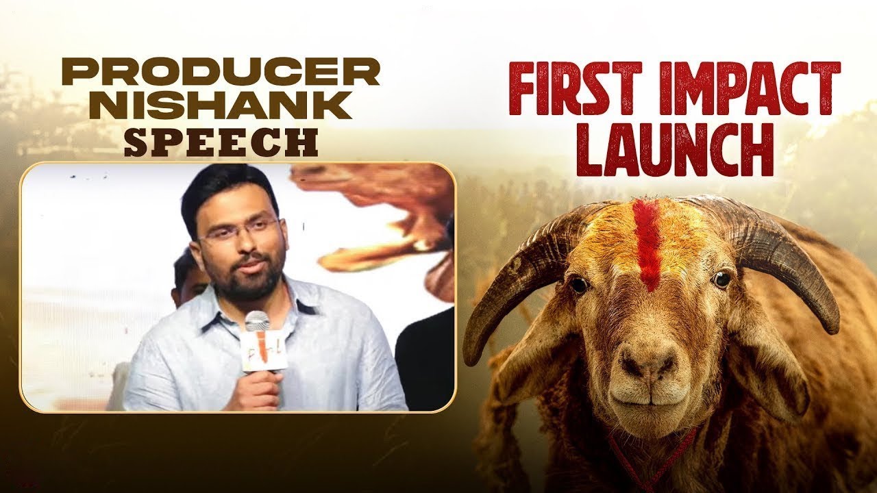 Producer Nishank Speech | Pottel First Impact Launch Event | Yuva Chandraa | Ananya Nagalla
