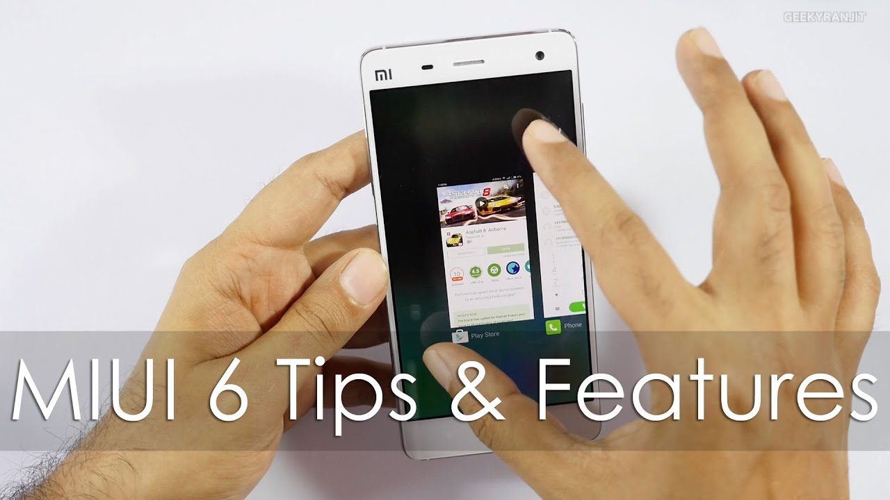 Some MiUi 6 Tips Tricks & Settings I use with Mi 4