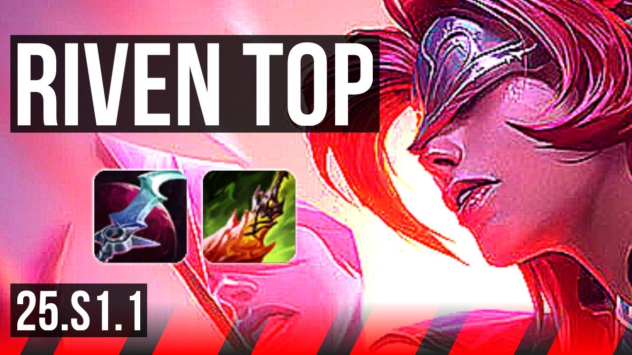 RIVEN vs GAREN (TOP) | 8/2/3, Dominating | NA Master | 25.S1.1