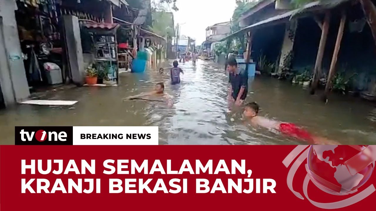 Situasi Terkini Banjir di Kawasan Kranji Bekasi | Breaking News