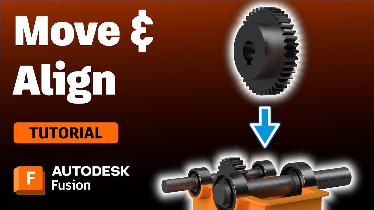Move, Align & Capture Positions in Autodesk Fusion