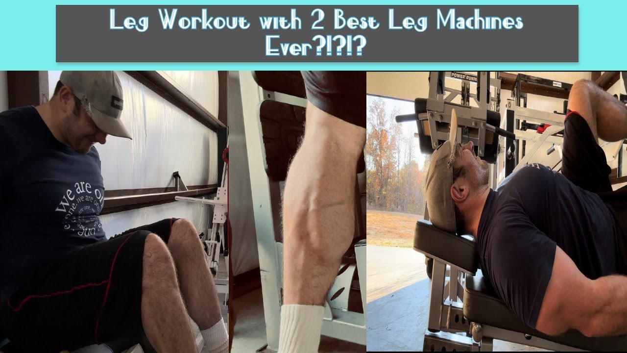 Leg Workout With 2 Best Leg Machines Ever?!?!?