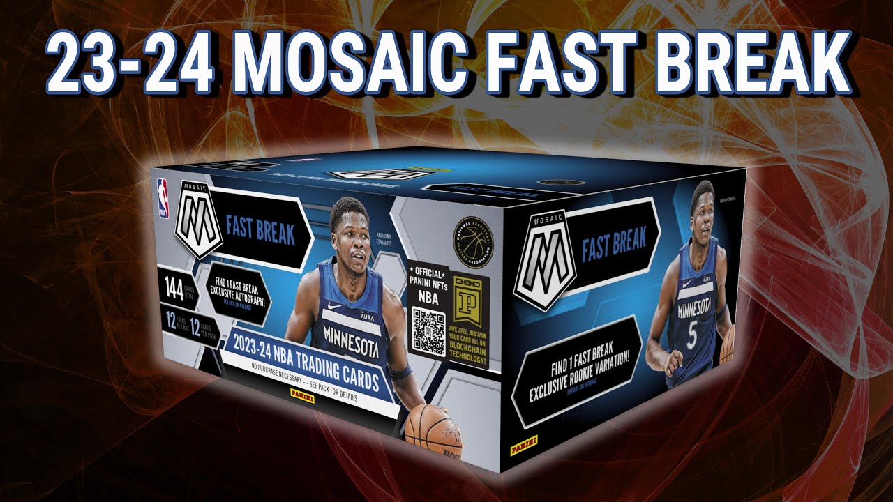 BETTER THAN HOBBY? | 2023-24 Panini Mosaic NBA Fast Break Review |