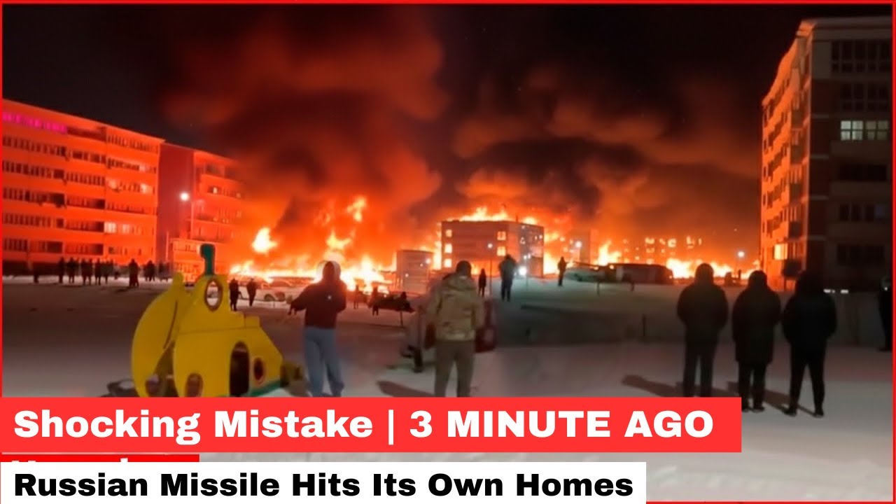 russia ukraine war update today | Own Missile, Own City | Russian Air Defense Disaster 
