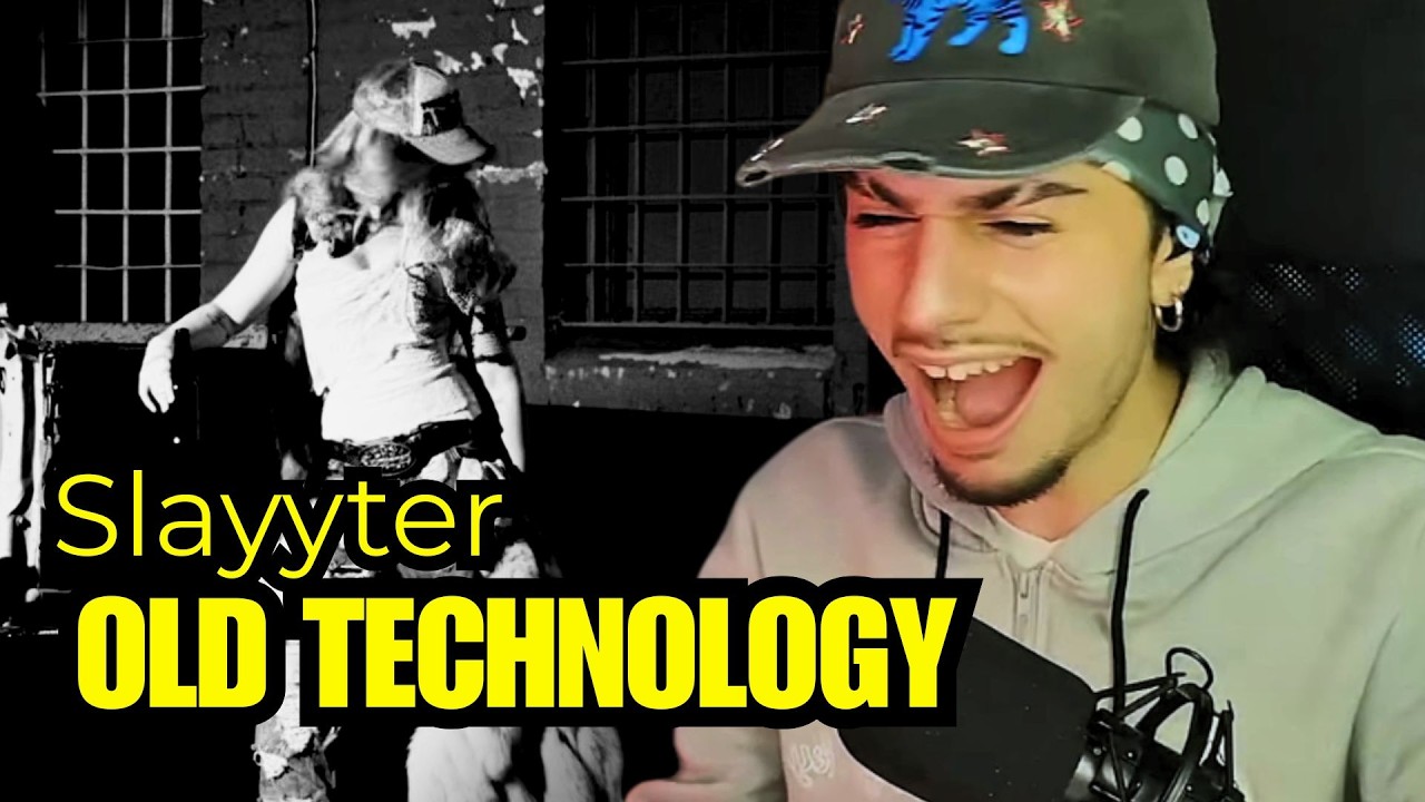 SHE WILL CONQUER THE WORLD | Slayyyter - OLD TECHNOLOGY REACTION (Official Video)