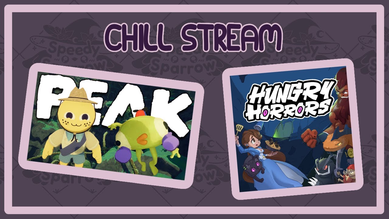 First YT Video Watch-a-long then Hungry Horrors!