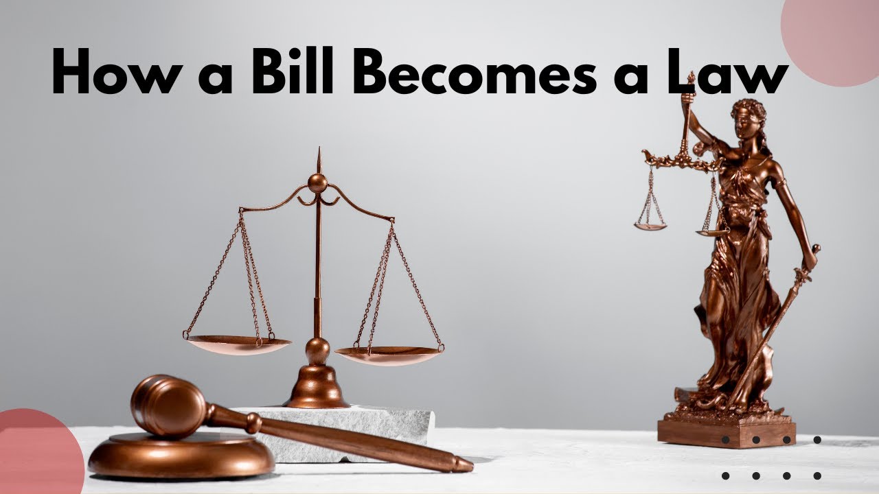 Processes of Legislation: understanding how a bill becomes a Law