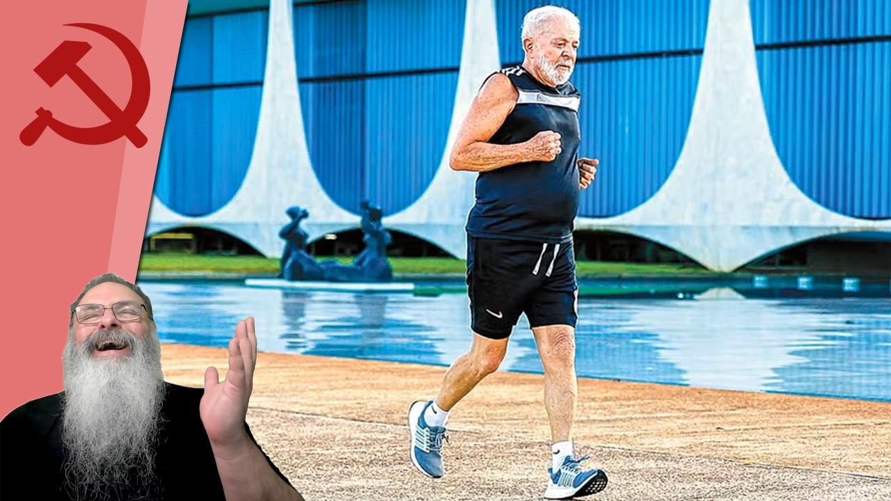 CORRE, LULA, CORRE que o FL&Aacute;VIO VEM A&Iacute;! TENTATIVA RID&Iacute;CULA de DEMONSTRAR FOR&Ccedil;A F&Iacute;SICA fica PAT&Eacute;TICA