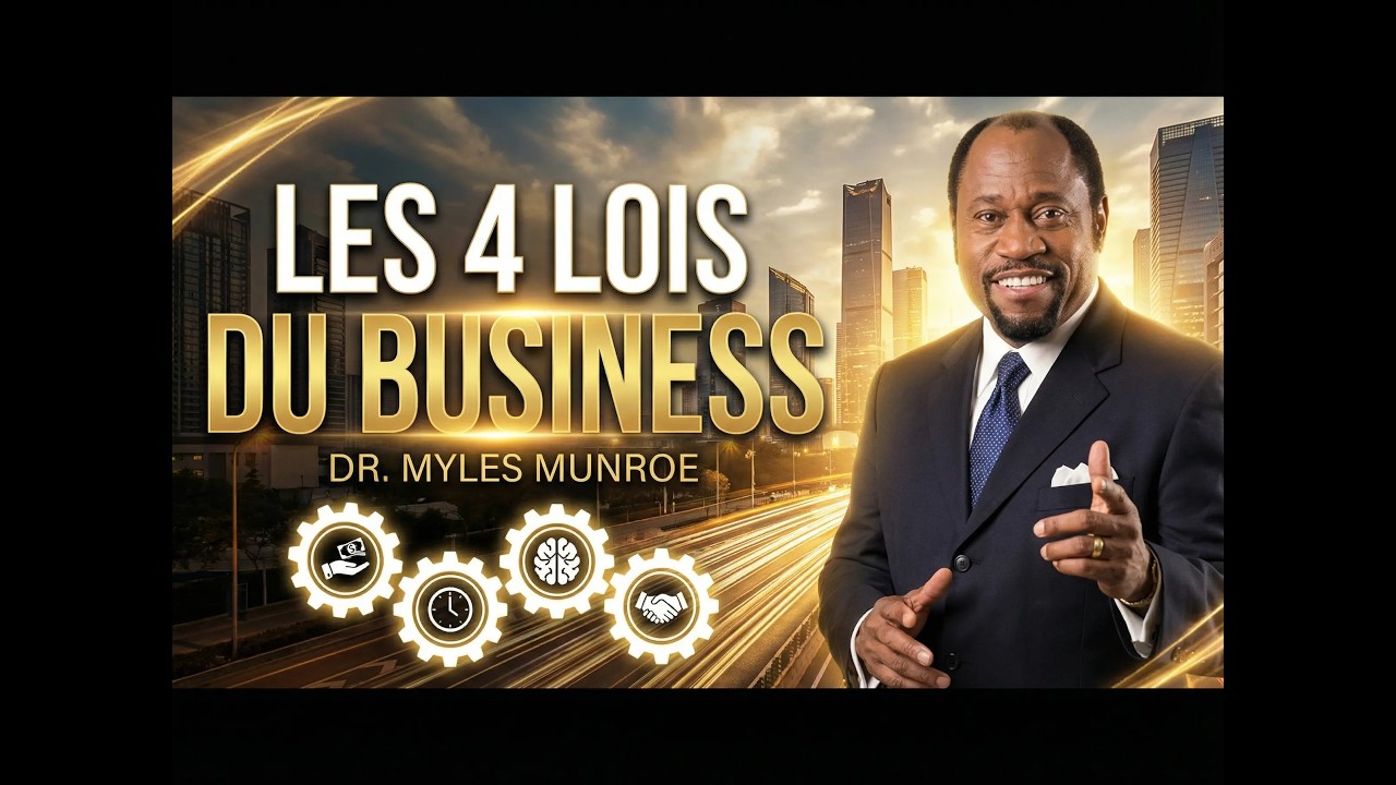 AVANT DE LANCER TON BUSINESS, COMPREND CES 4 LOIS (à voir absolument) | DR. MYLES MUNROE