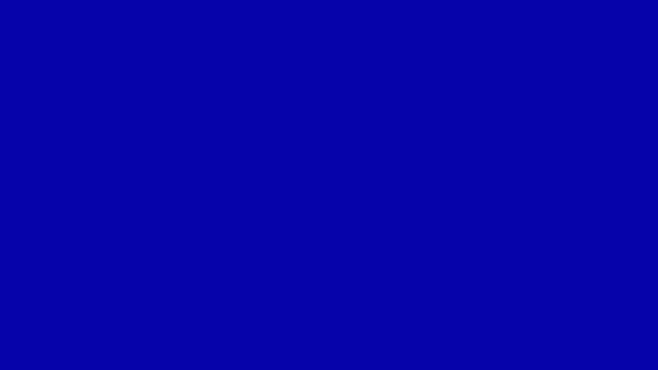 ROYAL BLUE SCREEN 1 HOUR
