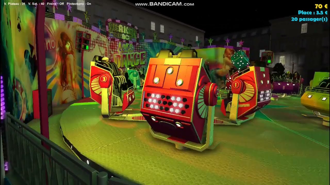 Shaker Dance Simulation Ride Control