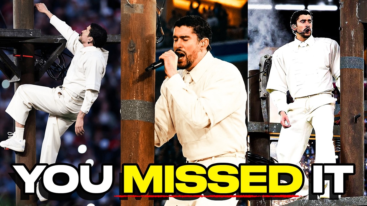 Why Bad Bunny Sang on a Power Pole at the Super Bowl