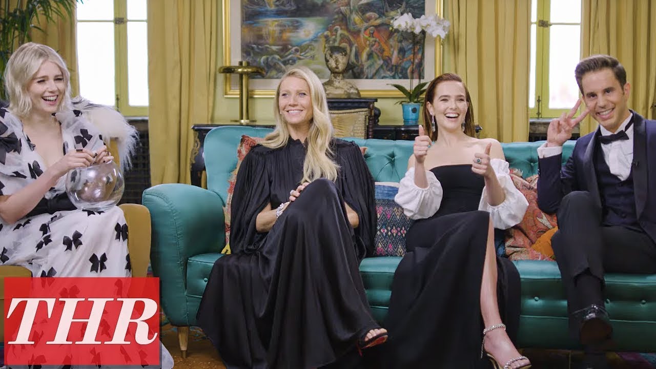 Cast of Netflix's 'The Politician' Play Fishing for Answers! | THR
