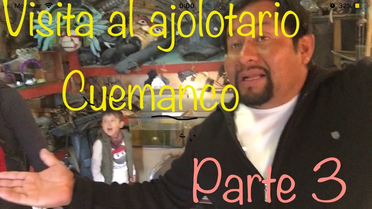 Visita al ajolotario cuemanco, parte 3.