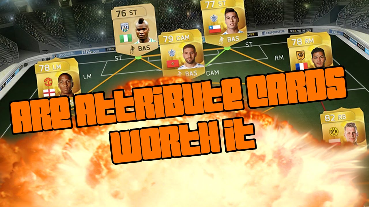 FIFA 15 - Are attribute cards worth it???