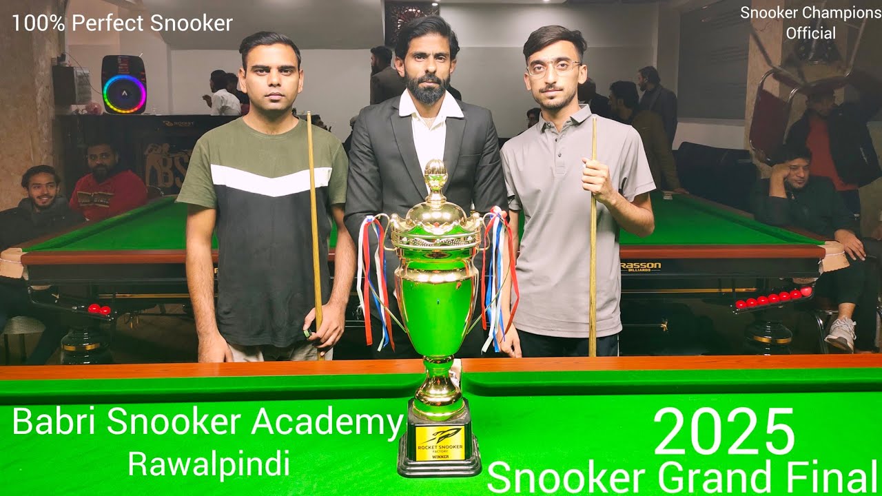 Snooker Grand Final 🏆| Ahsan Ramzan Vs Javaid Junior | Babri Snooker Academy 👑| Snooker Final 2025✌️