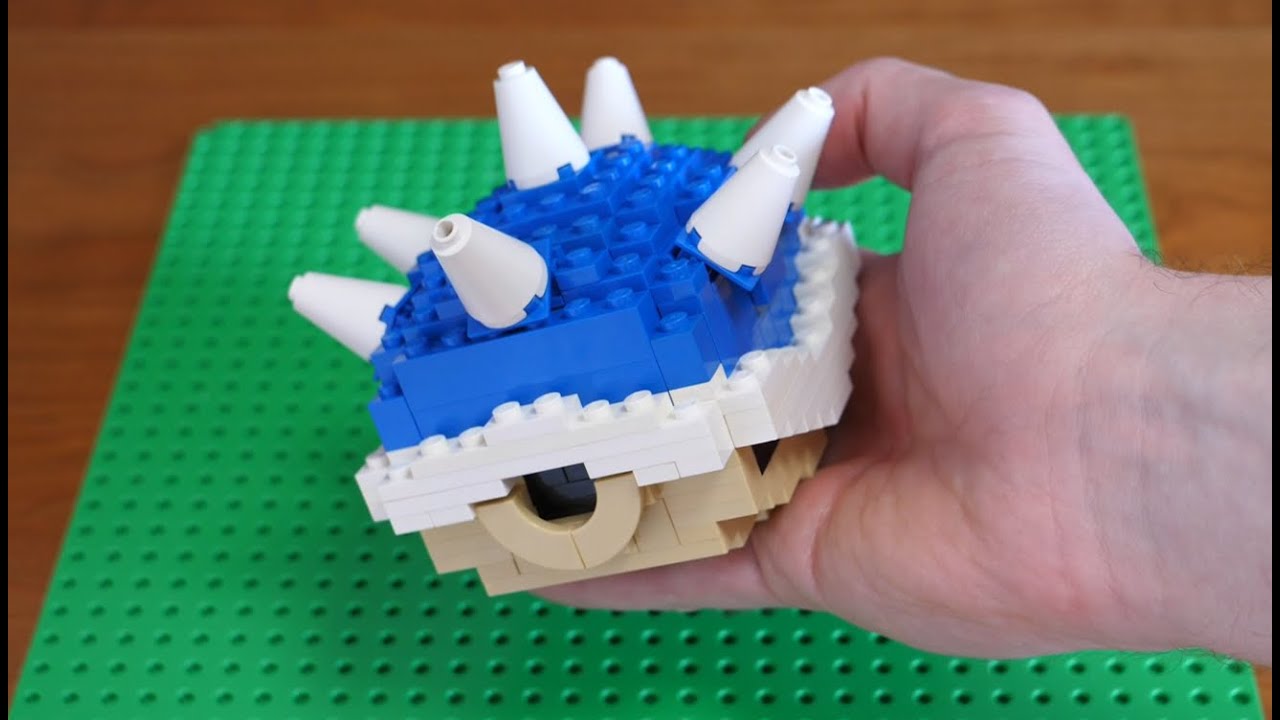 How to Build: LEGO Mario Kart Blue Shell