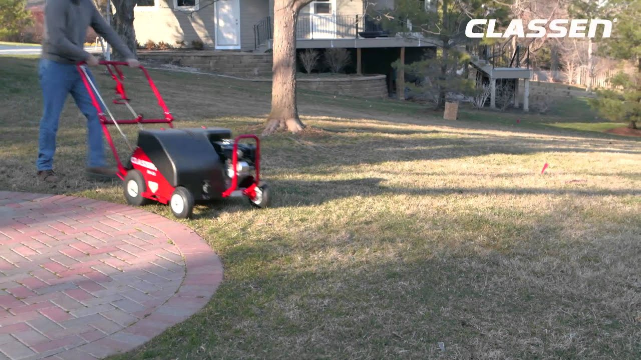 Classen Reciprocating Aerator Covers More Area in Less Time