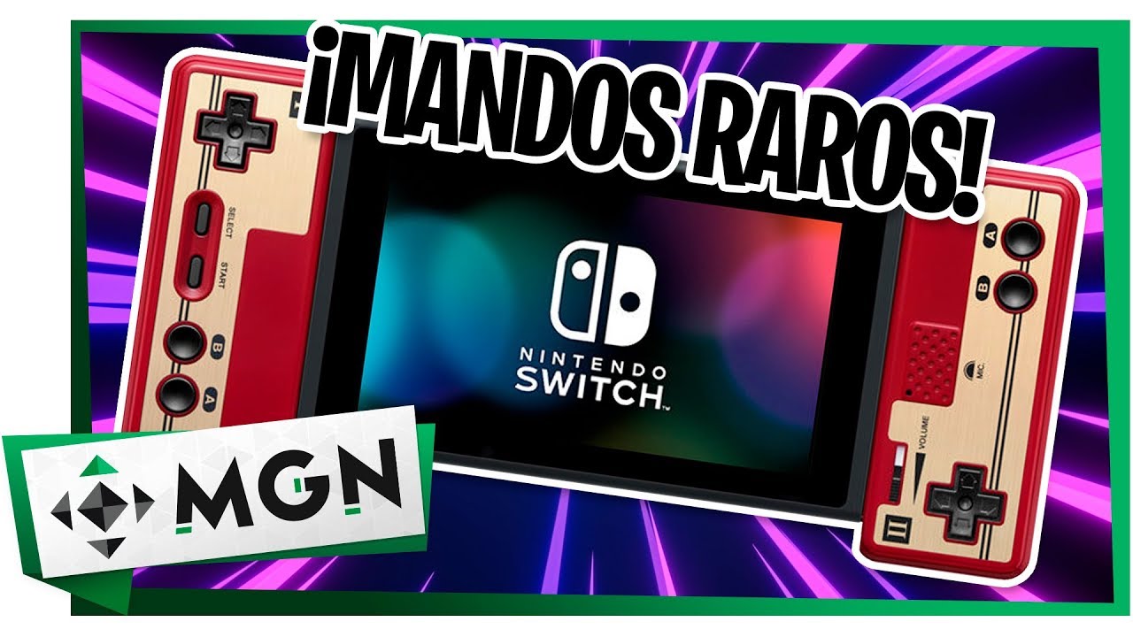 5 Controles M&aacute;s Raros del Nintendo Switch | MGN