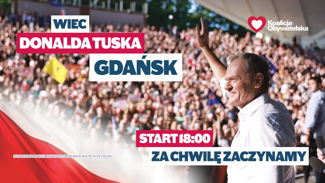 Donald Tusk - Spotkanie otwarte w Gdańsku