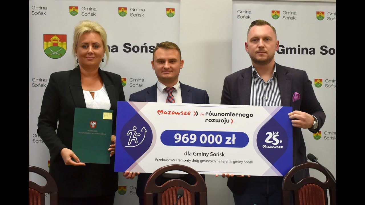 Gmina Sońsk zainwestuje w remont i modernizację dr&oacute;g