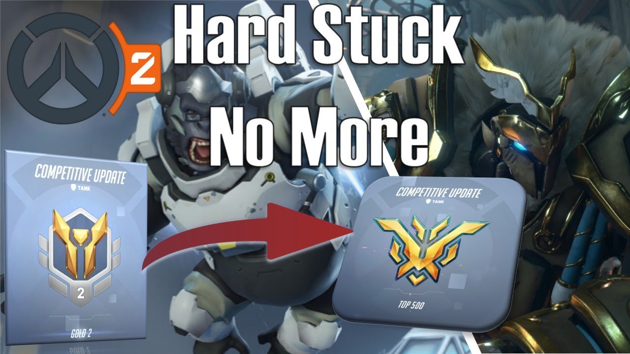 I went from GOLD to TOP 500 in 2 WEEKS - OW2 Tank Main