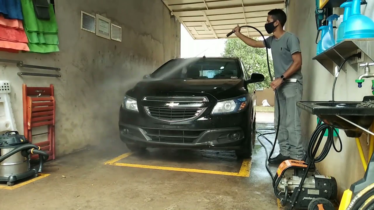 COMO LAVAR UM CARRO EM 20 MINUTOS TIME-LAPSE
