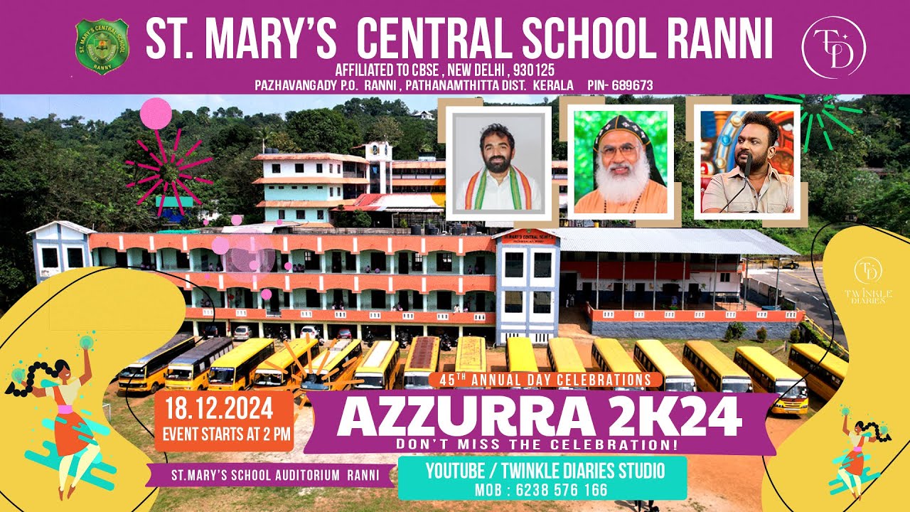 St. Mary's Central School Ranni | 45th  Annual Day Celebrations
