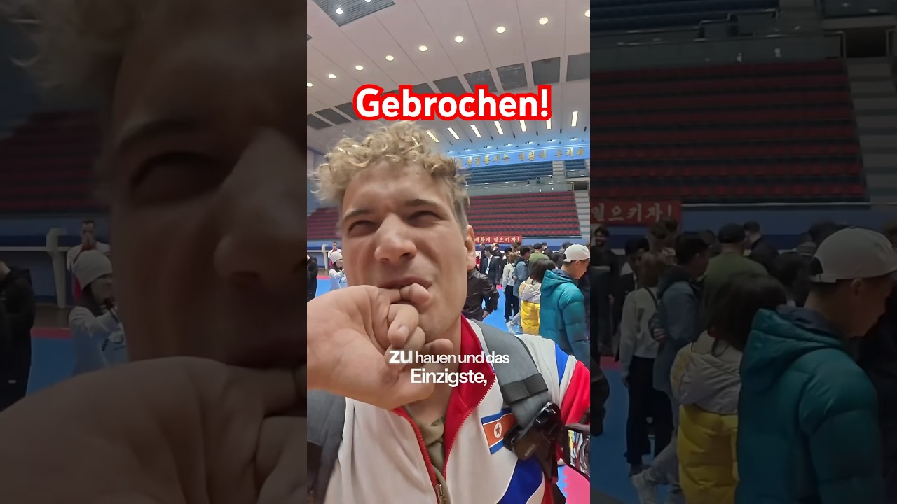 So hab ich meine Hand in Nord Korea gebrochen #shorts