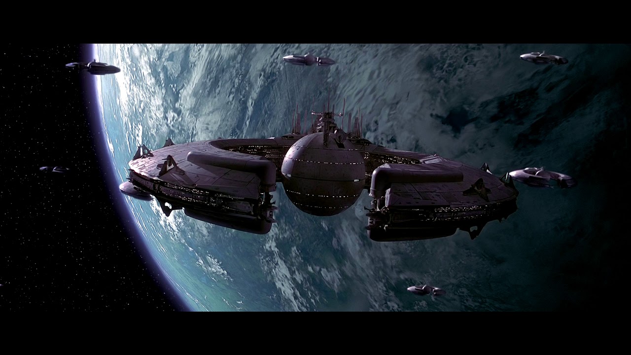 Lucrehulk(Droid control ship) battleship alarm
