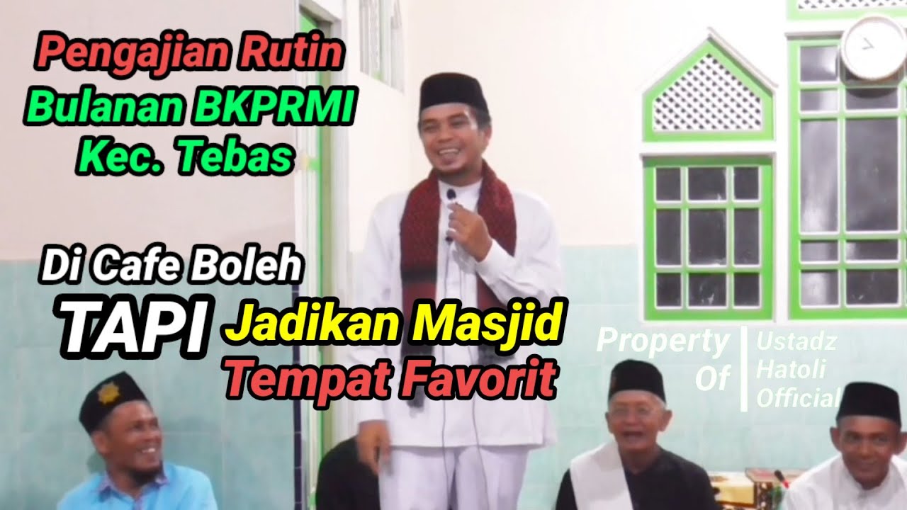 DI CAFE BOLEH TAPI JADIKAN MASJID TEMPAT FAVORIT