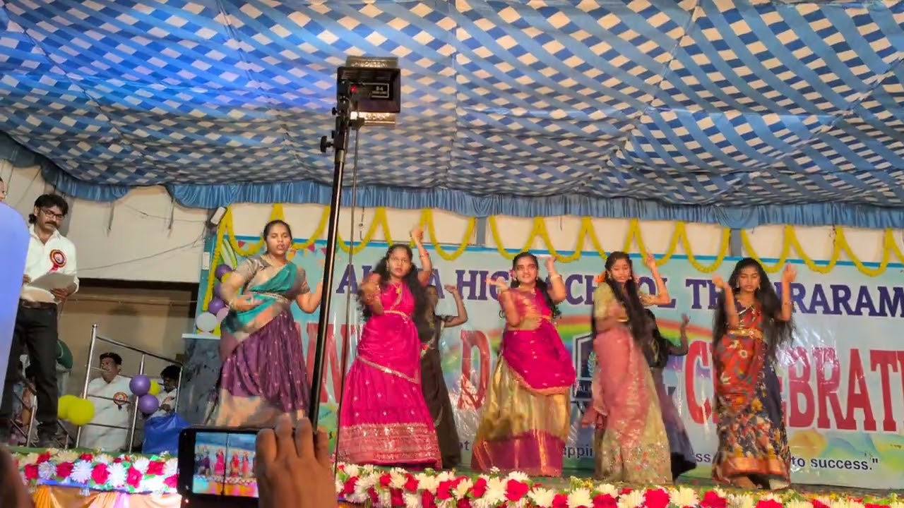 Standard ix girls dance