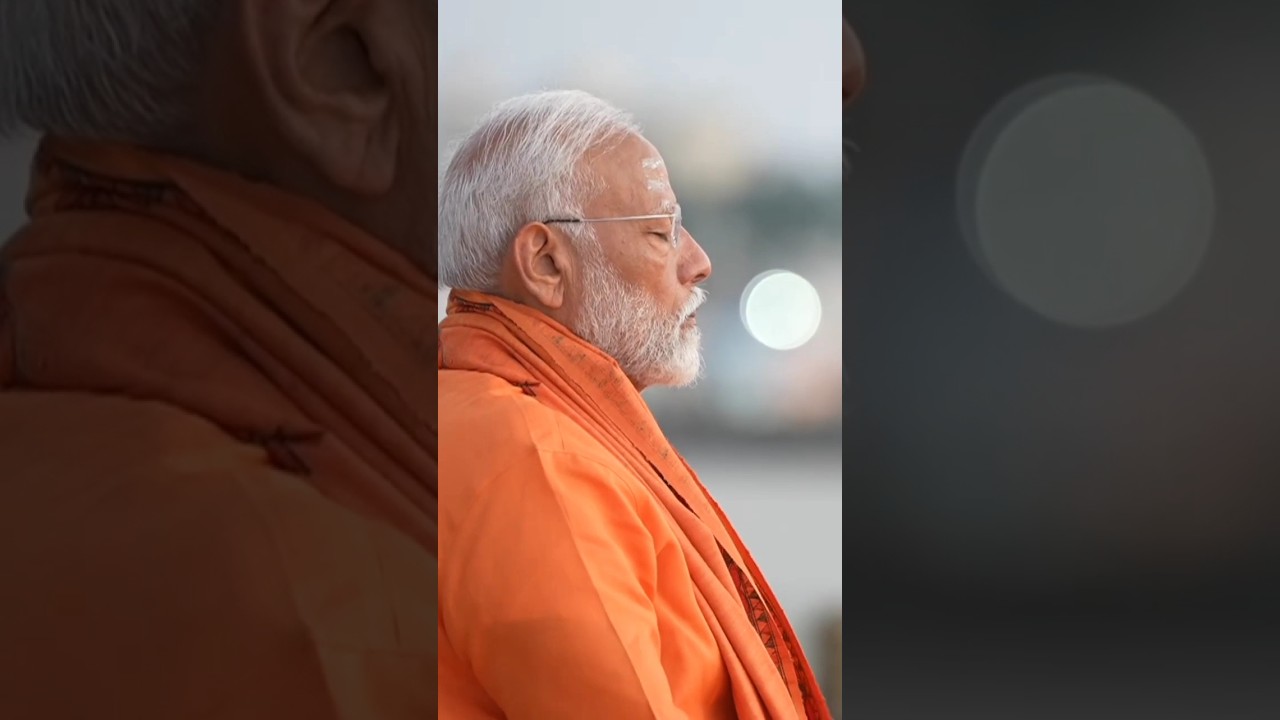 PM Modi meditates at Swami Vivekananda Rock Memorial in Kanyakumari