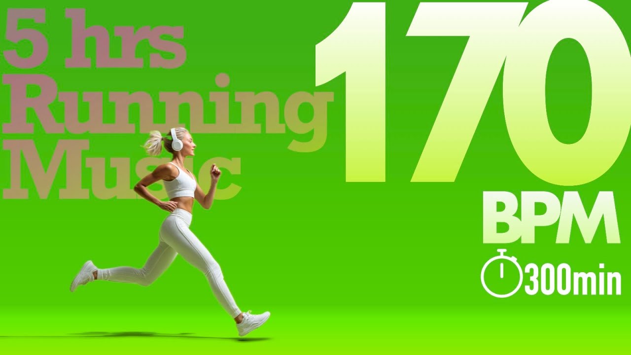 300-Minute 170BPM Running Music | Long Distance Endurance Mix | Marathon Training Motivation