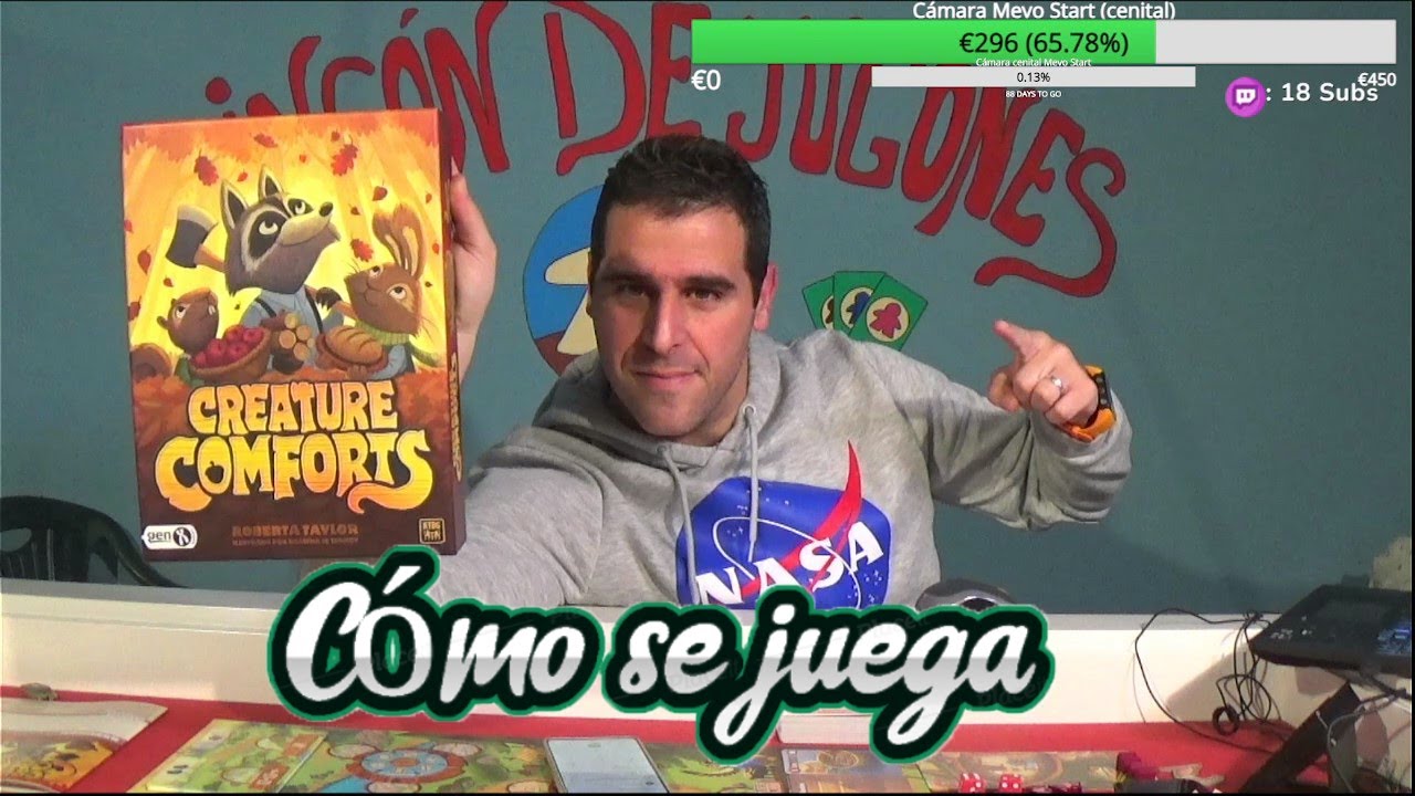 CREATURE COMFORTS Cómo se juega (RDJ)