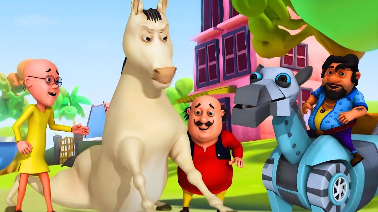 Motu Patlu का Mission: Robotic घोड़ा बचाओ | Motu Patlu | मोटू पतलू