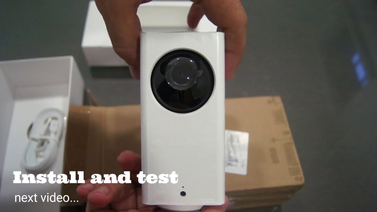 Xiaomi Dafang 1080P Smart Monitor IP Camera - unboxing