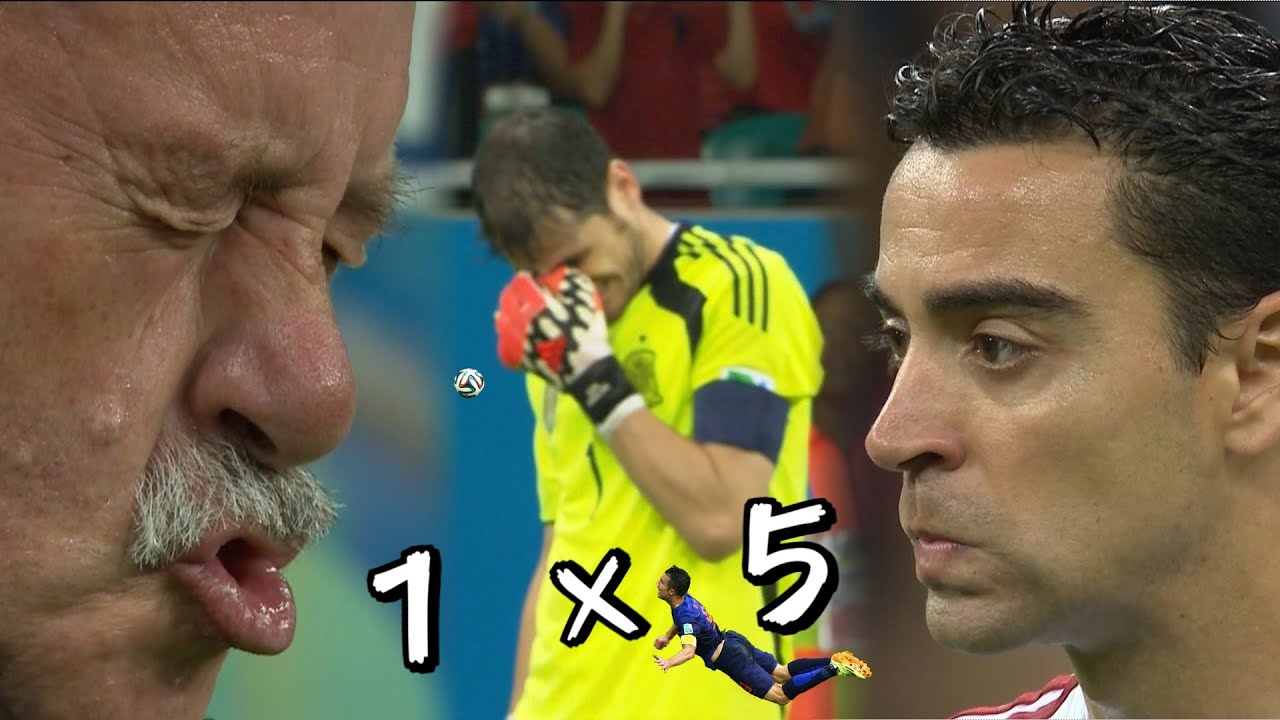 【オランダが本気出したらこうなった】2014 W杯 スペイン vs オランダ