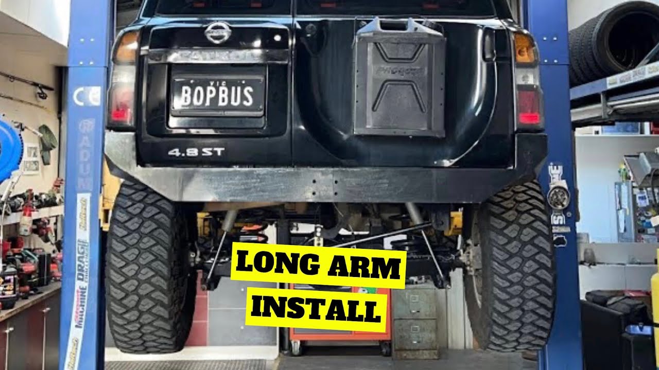 GU Patrol Diff Bracing and Long arm Install