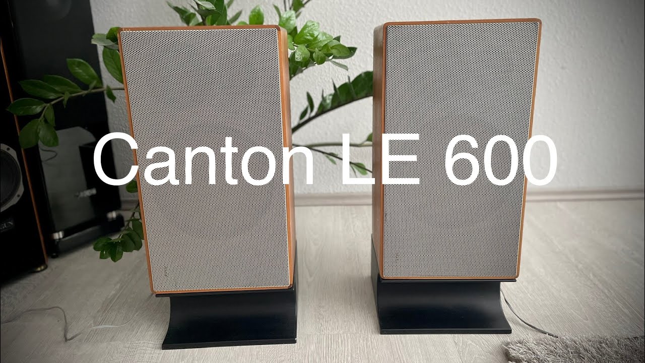 Canton LE 600 Vintage speakers