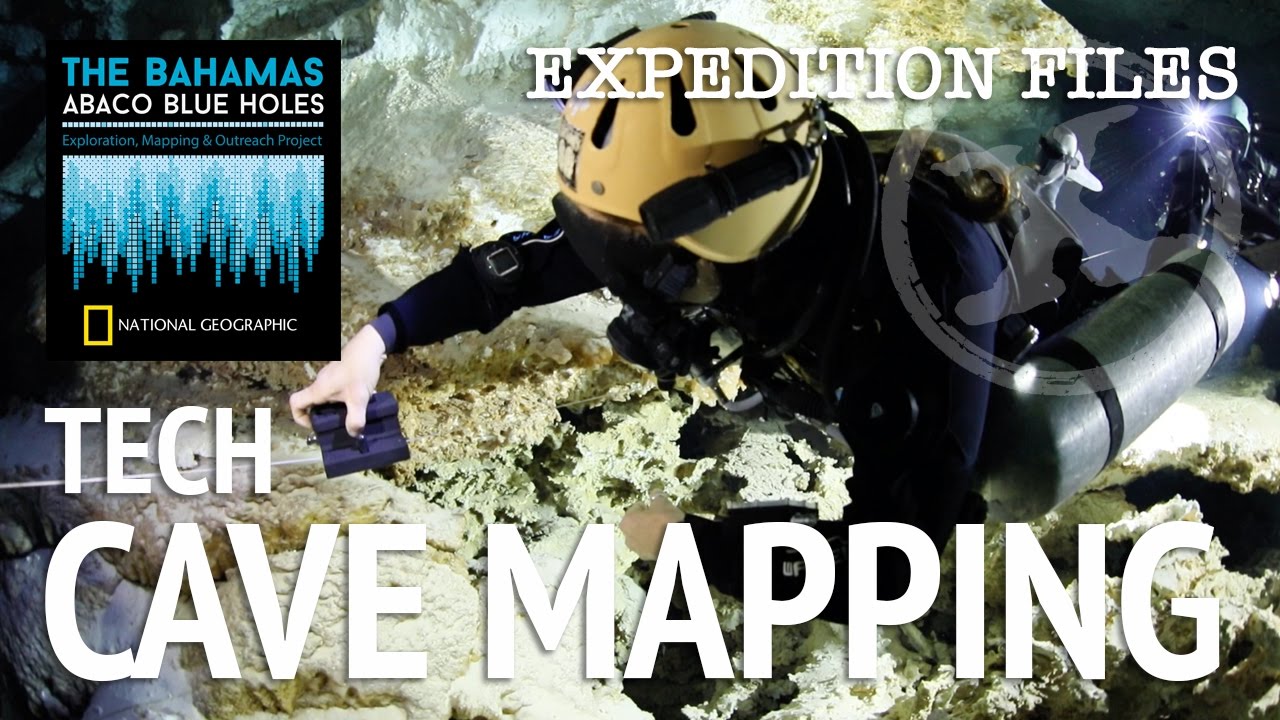 Future of Cave Mapping on the Abaco Blue Holes Cave Diving Expedition Expedition Files #12   Nationa