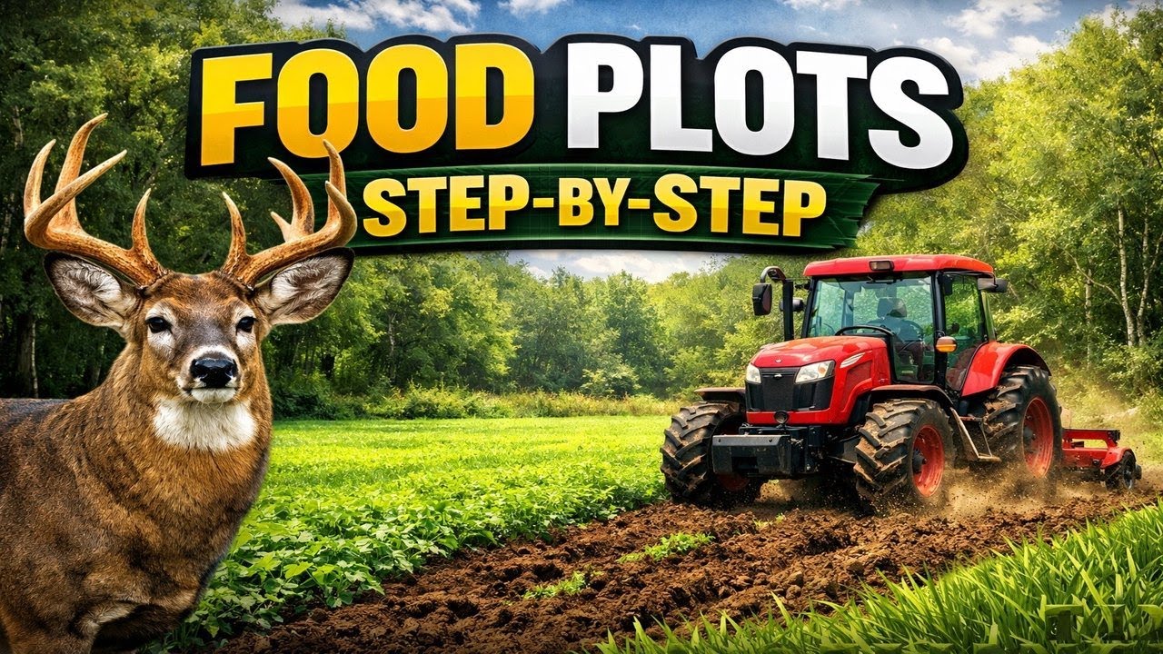 Food Plots Step By Step INSTRUCTIONS!