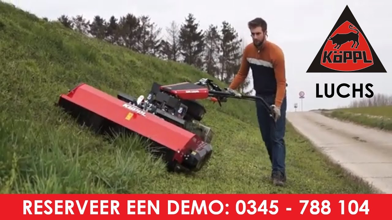Sterke en wendbare werktuigdrager Köppl Luchs: RESERVEER NU EEN DEMO!