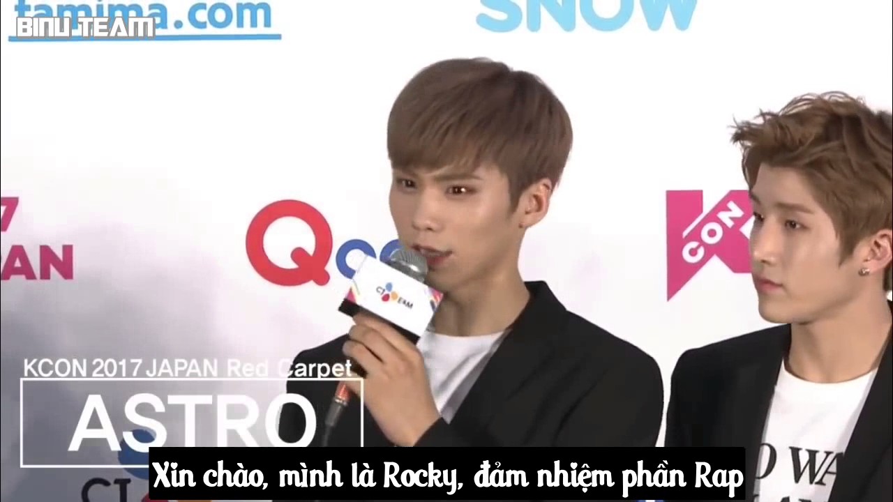 [BINU TEAM][VIETSUB] 170519 ASTRO - Red Carpet KCON JAPAN 2017