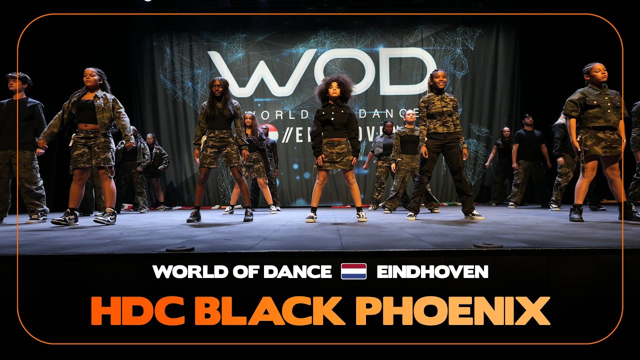 HDC BLACK PHOENIX | Высший командный дивизион | World of Dance Eindhoven 2025 | #WODEIN25