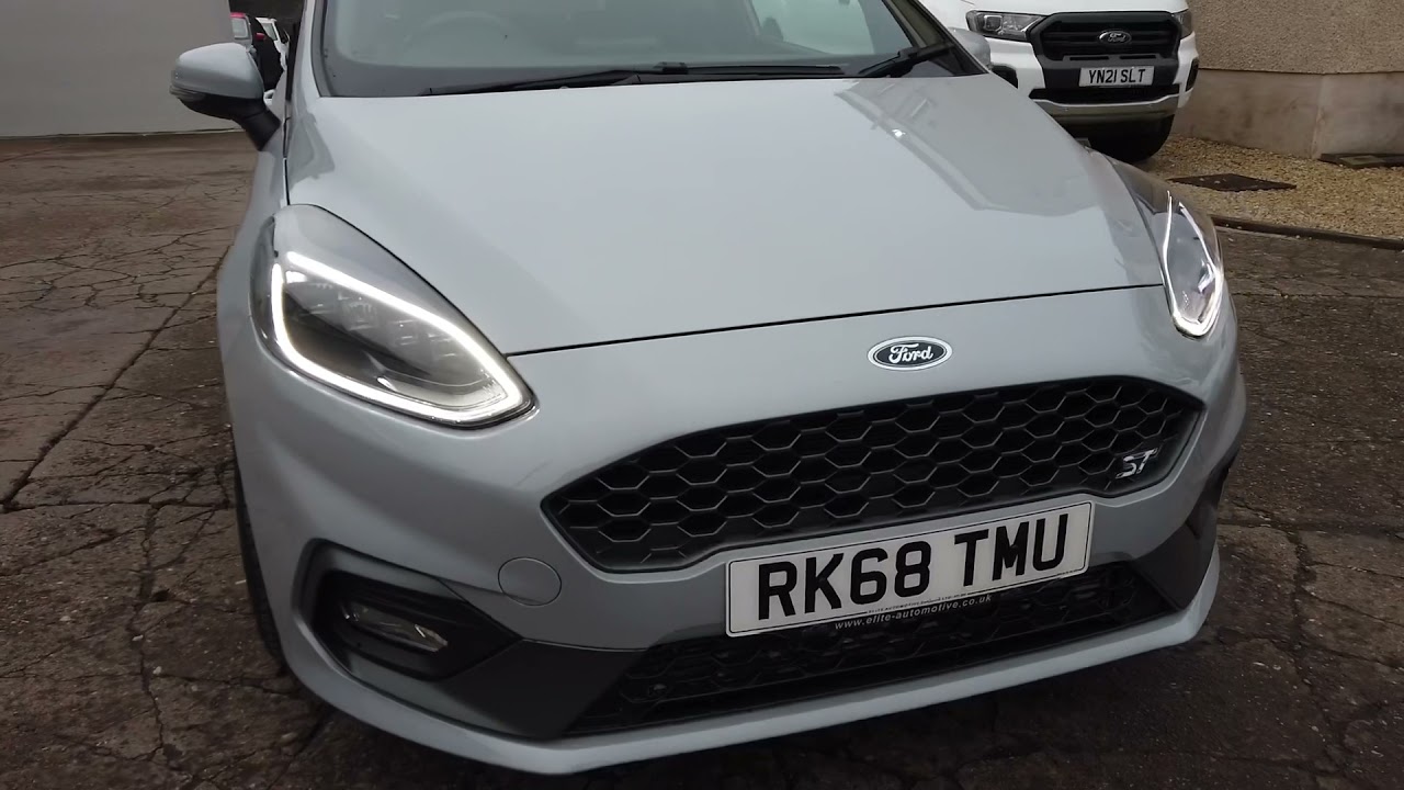 Fiesta ST-3 in Silver Fox Pearl