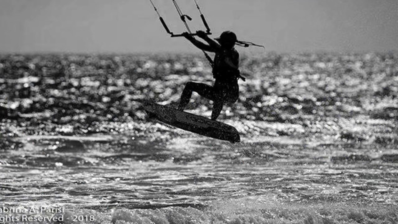 Sabrina Parisi Kitesurfing journey