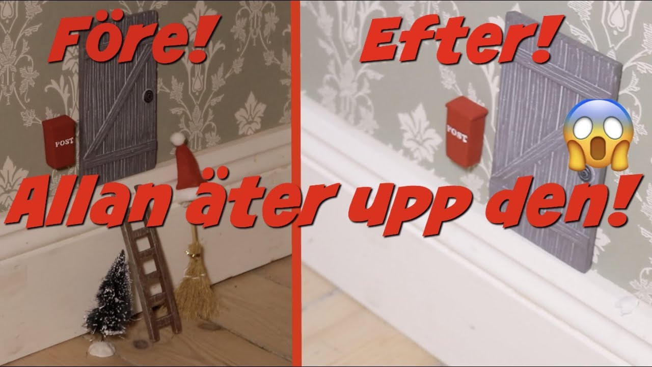 Sätter upp en Nissedörr!