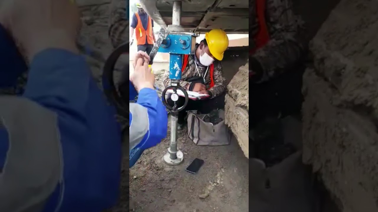 California Bearing Ratio Test, Field test#shorts