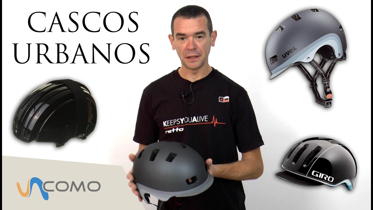 Tipos de cascos para bicicleta - urbanos